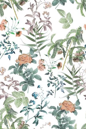 植物印花华亿平台图片