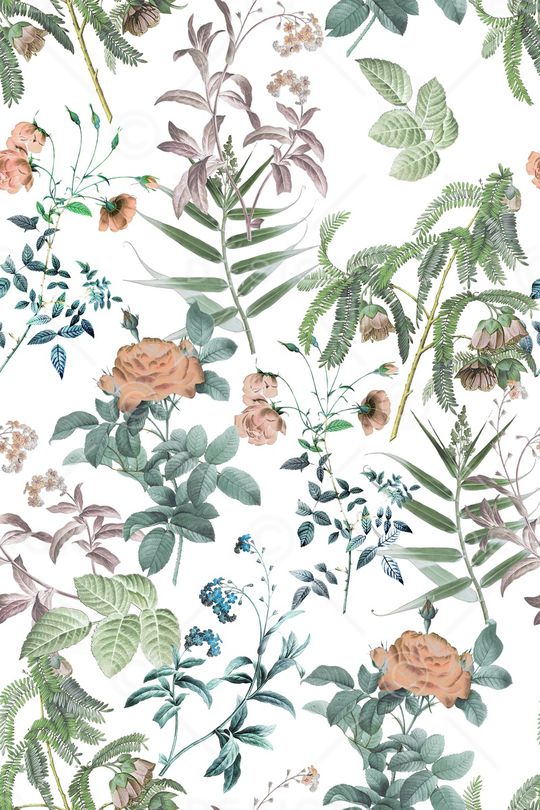 植物印花华亿平台图片