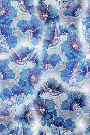 绿植树叶印花华亿平台图片