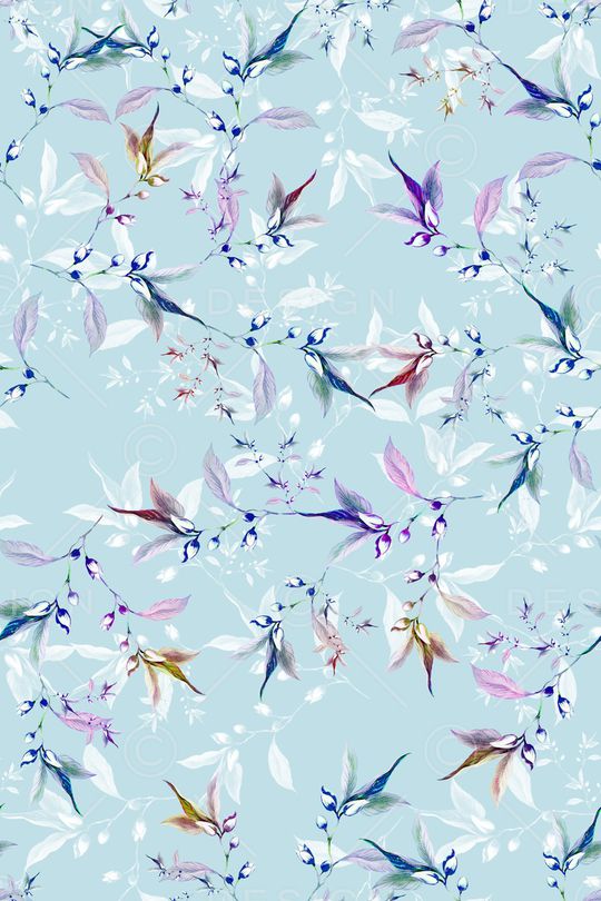 绿植树叶印花华亿平台图片