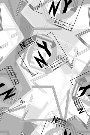 几何印花华亿平台图片