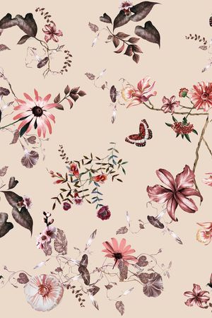 复古印花华亿平台图片