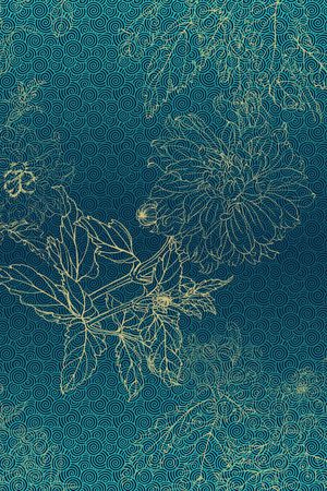 线条印花华亿平台图片