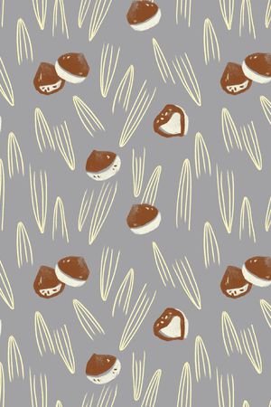 绿植树叶印花华亿平台图片