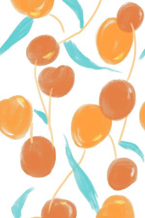 绿植树叶印花华亿平台图片