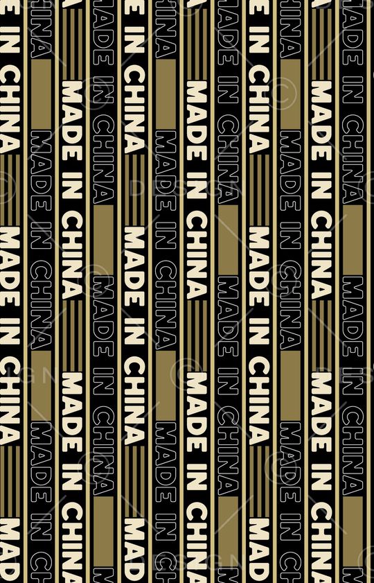 线条印花华亿平台图片