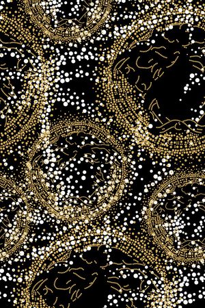 线条印花华亿平台图片