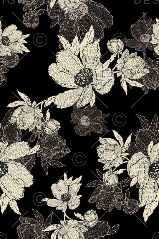 复古印花华亿平台图片