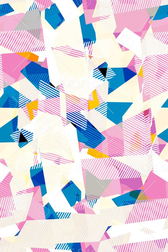 几何印花华亿平台图片