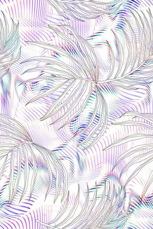 绿植树叶印花华亿平台图片