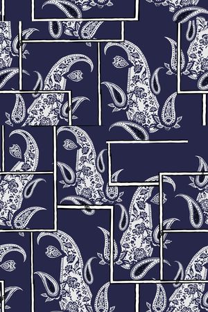 连衣裙印花华亿平台图片