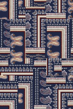 连衣裙印花华亿平台图片