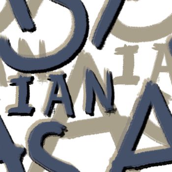 字母印花华亿平台图片