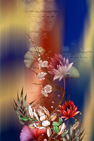 数码华亿平台印花华亿平台图片