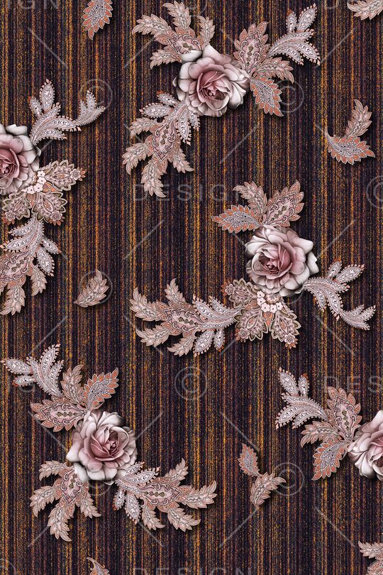 线条印花华亿平台图片