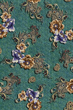 花纹印花华亿平台图片