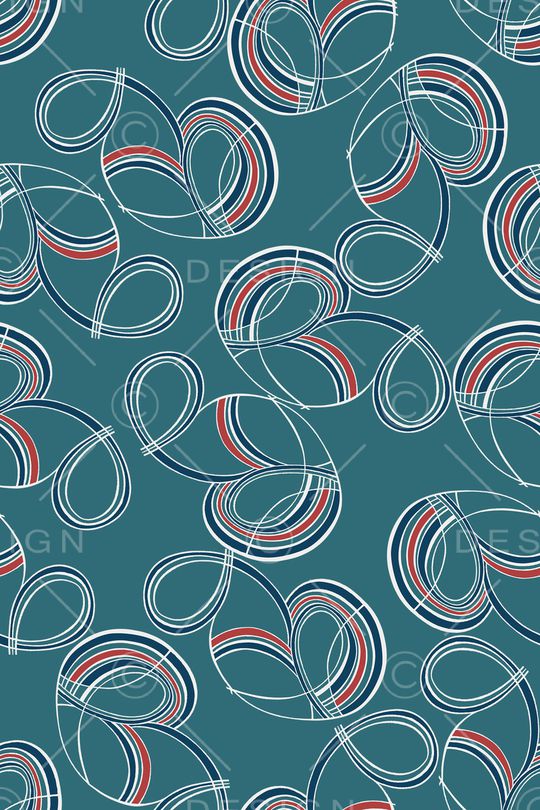 线条印花华亿平台图片