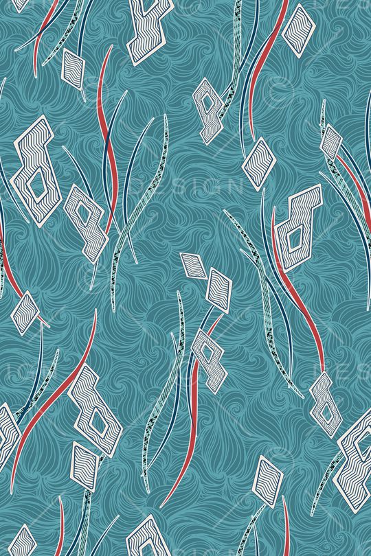 线条印花华亿平台图片