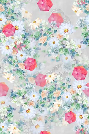 简约印花华亿平台图片