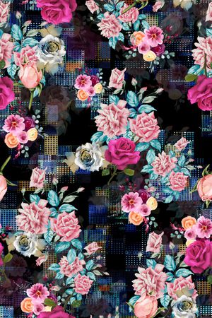 简约印花华亿平台图片