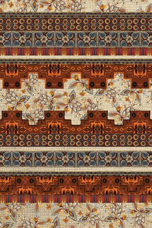 中老年印花华亿平台图片