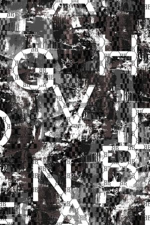 字母印花华亿平台图片