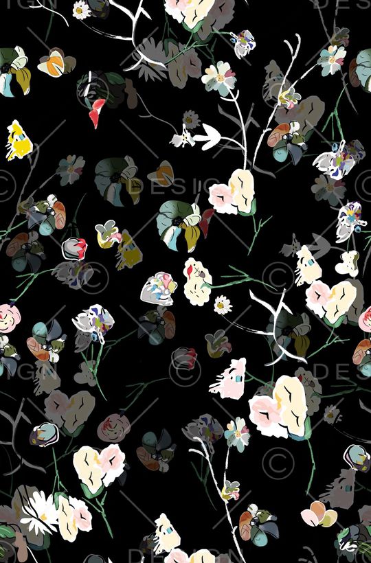 定位花印花华亿平台图片