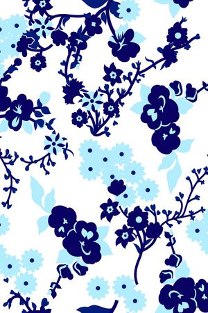 连衣裙印花华亿平台图片