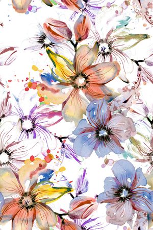 绿植树叶印花华亿平台图片