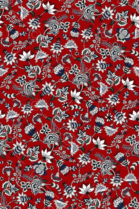 复古印花华亿平台图片