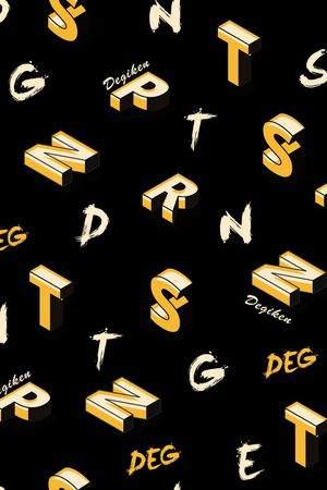 字母印花华亿平台图片