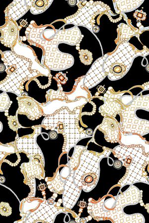 几何印花华亿平台图片