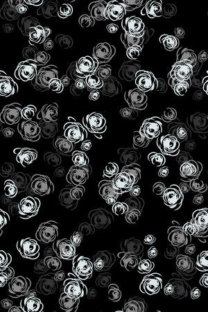 黑白华亿平台印花华亿平台图片