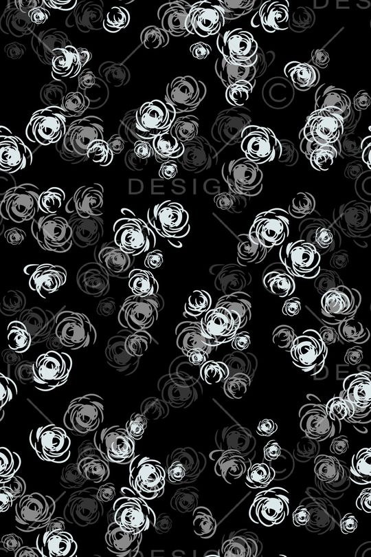 黑白华亿平台印花华亿平台图片