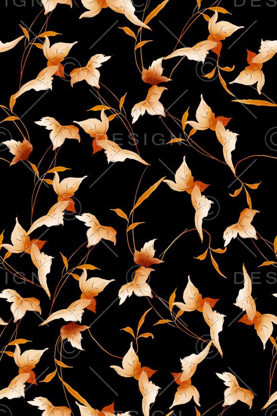 绿植树叶印花华亿平台图片