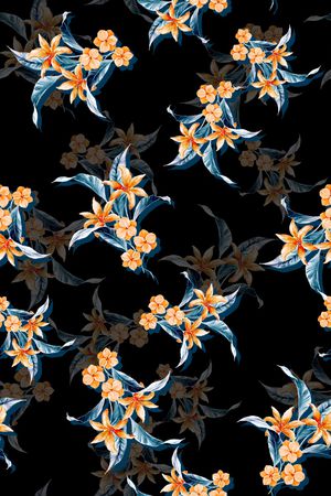 绿植树叶印花华亿平台图片