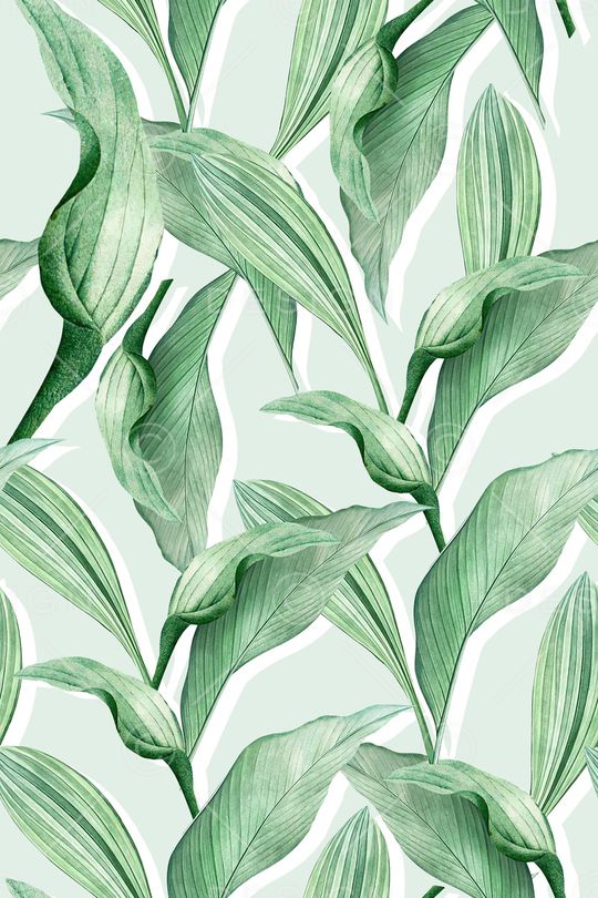 绿植树叶印花华亿平台图片