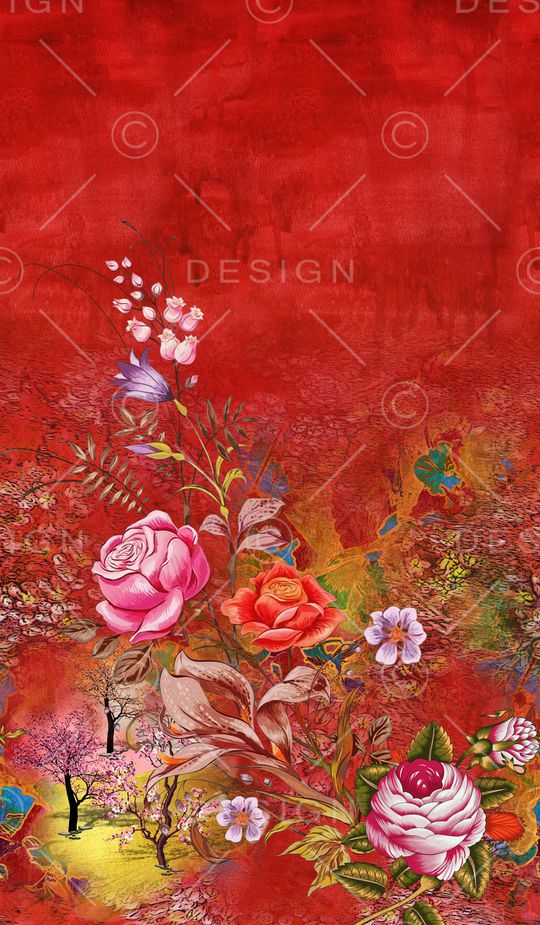 定位花印花华亿平台图片