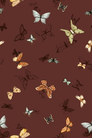 小清新印花华亿平台图片