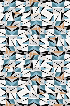 几何印花华亿平台图片