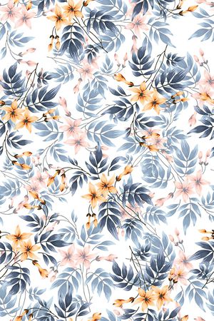 绿植树叶印花华亿平台图片