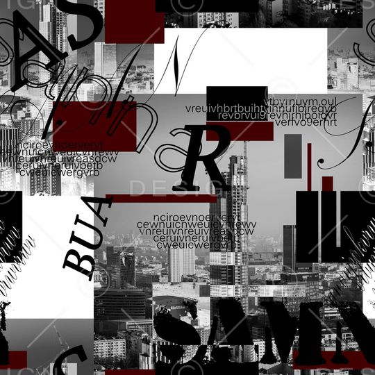 字母印花华亿平台图片