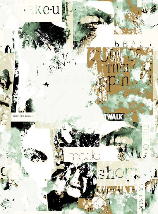 字母印花华亿平台图片