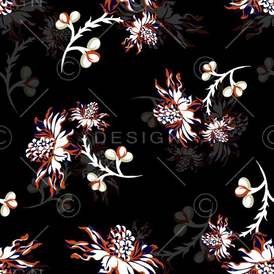 绿植树叶印花华亿平台图片