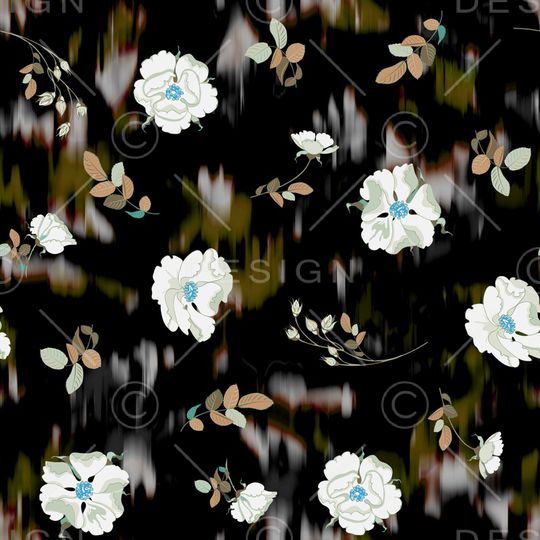 绿植树叶印花华亿平台图片