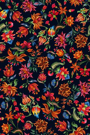 民族风印花华亿平台图片