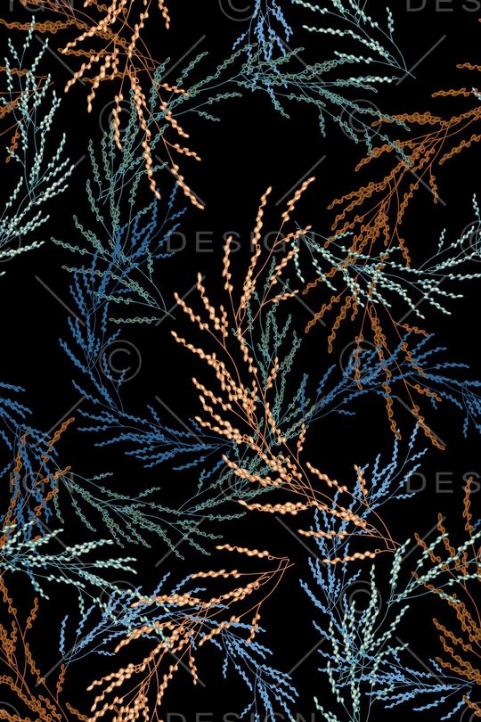 绿植树叶印花华亿平台图片