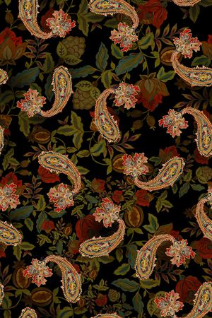 绿植树叶印花华亿平台图片