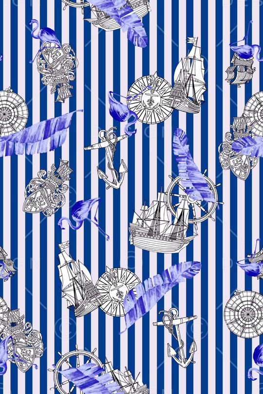 海盗印花华亿平台图片