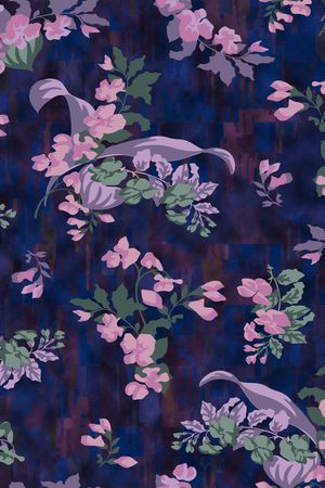 绿植树叶印花华亿平台图片